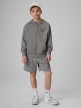 mini: Chłopięca bluza rozpinana z kapturem 4F 4FJRSS26TSWSM2934 - szara (6)