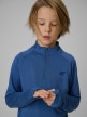 mini: Chłopięca bluza treningowa 4F 4FJWSS26TFSWM689 - granatowa (4)