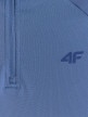 mini: Chłopięca bluza treningowa 4F 4FJWSS26TFSWM689 - granatowa (8)