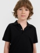 mini: Chłopięca koszulka polo 4F 4FJRAW25TPTSM0749 - czarna (4)