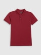 mini: Chłopięca koszulka polo 4F 4FJRAW25TPTSM0749 - czerwona (7)