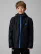mini: Chłopięca kurtka przejściowa 4F 4FJRSS26TTJAM1136 - czarna (1)