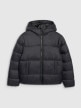 mini: Chłopięca kurtka puchowa pikowana 4F 4FJRAW25TDJAM0809 - czarna (6)