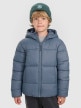  4F JUNIOR Chłopięca kurtka puchowa pikowana 4F 4FJRAW25TDJAM0809  szara Szary