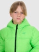 mini: Chłopięca kurtka puchowa pikowana 4F 4FJRAW25TDJAM0809 - zielona (4)