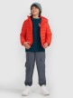 mini: Chłopięca kurtka puchowa pikowana 4F 4FJRAW25TDJAM0819 - czerwona (2)