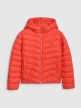 mini: Chłopięca kurtka puchowa pikowana 4F 4FJRAW25TDJAM0819 - czerwona (7)