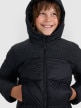 mini: Chłopięca kurtka puchowa pikowana 4F 4FJRAW25TDJAM0820 - czarna (4)