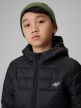 mini: Chłopięca kurtka puchowa pikowana 4F 4FJWSS26TDJAM0741 - czarna (4)