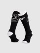  4F JUNIOR Chłopięce skarpetki narciarskie 4F 4FJWAW25UFSOM223  czarne Czarny
