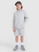 mini: Chłopięce spodenki dresowe 4F 4FJWMM00TSHOM629 - szare (6)