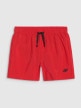 mini: Chłopięce spodenki plażowe 4F 4FJRMM00UBDSM110 - czerwone (6)
