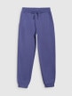 mini: Chłopięce spodnie dresowe joggery 4F 4FJRAW25TTROM1634 - niebieskie (6)