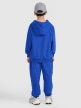 mini: Chłopięce spodnie dresowe joggery 4F 4FJRAW25TTROM1634 - niebieskie (5)