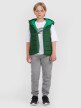 mini: Chłopięcy bezrękawnik pikowany 4F 4FJRAW25TVJAM324 - zielony (9)