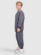 mini: Chłopięcy komplet dresowy 4F 4FJRSS26TAPSM213 - szary (4)