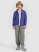 mini: Chłopięcy polar ze stójką 4F 4FJRAW25TFLEM436 - niebieski (2)