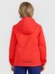 mini: Chłopięcy softshell rozpinany z kapturem 4F 4FJRAW25TSOFM516 - czerwony (5)