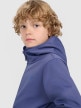 mini: Chłopięcy softshell rozpinany z kapturem 4F 4FJRAW25TSOFM516 - niebieski (4)
