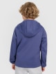 mini: Chłopięcy softshell rozpinany z kapturem 4F 4FJRAW25TSOFM516 - niebieski (6)