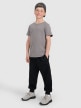mini: Chłopięcy t-shirt basic 4F 4FJRAW25TTSHM3260 - szary (2)