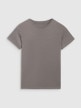 mini: Chłopięcy t-shirt basic 4F 4FJRAW25TTSHM3260 - szary (5)