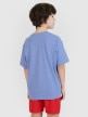 mini: Chłopięcy t-shirt oversize 4F 4FJRSS25TTSHM2870 - niebieski (2)