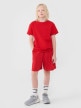 mini: Chłopięcy t-shirt oversize 4F 4FJWSS25TTSHM2324 - czerwony (5)