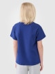 mini: Chłopięcy t-shirt oversize 4F 4FJWSS25TTSHM2324 - niebieski (5)