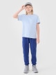 mini: Chłopięcy t-shirt oversize 4F 4FJWSS25TTSHM2324 - niebieski (2)