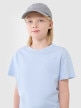 mini: Chłopięcy t-shirt oversize 4F 4FJWSS25TTSHM2324 - niebieski (4)