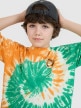 mini: Chłopięcy t-shirt oversize z nadrukiem 4F 4FJRSS25TTSHM2872 - multikolor (4)