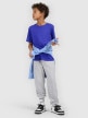 mini: Chłopięcy t-shirt regular 4F 4FJWSS26TTSHM3006 - niebieski (2)