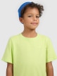 mini: Chłopięcy t-shirt regular 4F 4FJWSS26TTSHM3006 - zielony (4)