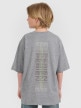 mini: Chłopięcy t-shirt z nadrukiem 4F 4FJRAW25TTSHM3166- szary (5)