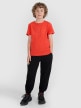 mini: Chłopięcy t-shirt z nadrukiem 4F 4FJRAW25TTSHM3261 - czerwony (4)