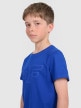 mini: Chłopięcy t-shirt z nadrukiem 4F 4FJRAW25TTSHM3261 - niebieski (3)