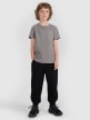 mini: Chłopięcy t-shirt z nadrukiem 4F 4FJRAW25TTSHM3261 - szary (2)