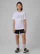 mini: Chłopięcy t-shirt z nadrukiem 4F 4FJRSS26TTSHM3599 - biały (5)
