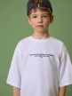 mini: Chłopięcy t-shirt z nadrukiem 4F 4FJRSS26TTSHM3696 - biały (4)