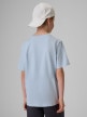 mini: Chłopięcy t-shirt z nadrukiem 4F 4FJRSS26TTSHM3859 - niebieski (4)
