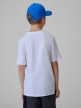 mini: Chłopięcy t-shirt z nadrukiem 4F 4FJRSS26TTSHM3864 - biały (4)