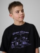 mini: Chłopięcy t-shirt z nadrukiem 4F 4FJRSS26TTSHM3907 - czarny (3)