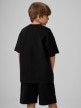 mini: Chłopięcy t-shirt z nadrukiem 4F 4FJRSS26TTSHM4169 - czarny (4)