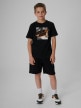 mini: Chłopięcy t-shirt z nadrukiem 4F 4FJRSS26TTSHM4170 - czarny (2)