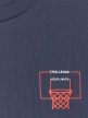 mini: Chłopięcy t-shirt z nadrukiem 4F 4FJWAW25TTSHM2412 - granatowy (6)