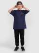 mini: Chłopięcy t-shirt z nadrukiem 4F 4FJWAW25TTSHM2412 - granatowy (2)
