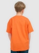 mini: Chłopięcy t-shirt z nadrukiem 4F 4FJWSS26TTSHM2814 - pomarańczowy (6)