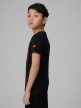 mini: Chłopięcy t-shirt z nadrukiem 4F 4FJWSS26TTSHM2816 - czarny (3)