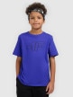 mini: Chłopięcy t-shirt z nadrukiem 4F 4FJWSS26TTSHM3007 - niebieski (6)
